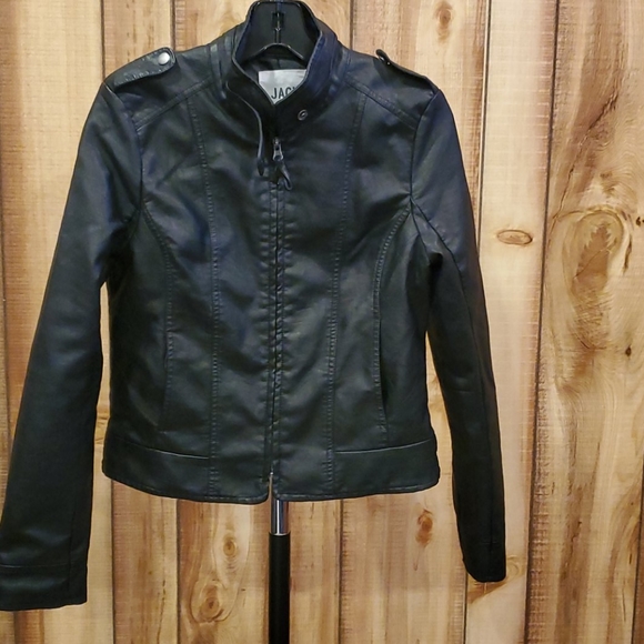 Jack by BB Dakota Jackets & Blazers - Modcloth Black What Motors Most Jacket **Defect
